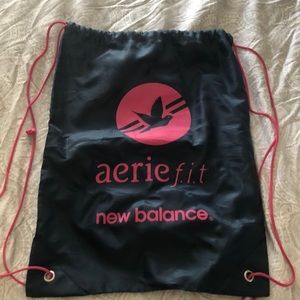 Aerie/New Balance thin back pack bag